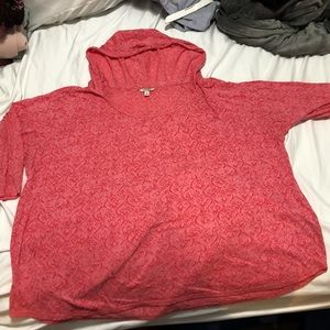 Sonoma thin 3/4 sleeve hoodie shirt